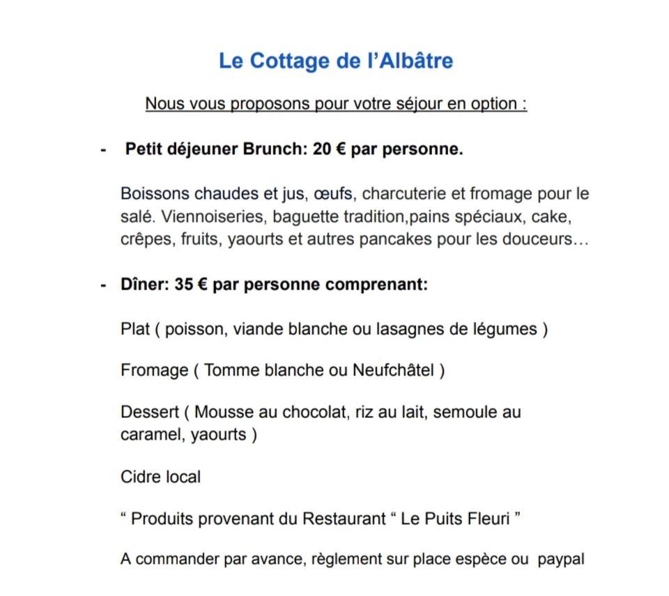 Le Cottage De L'Albatre Gite 2 Pers Jardin Parking A Vattetot Sur Mer Екстер'єр фото